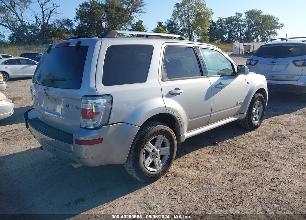 2009 MERCURY MARINER HYBRID VIN: 4M2CU29309KJ15901