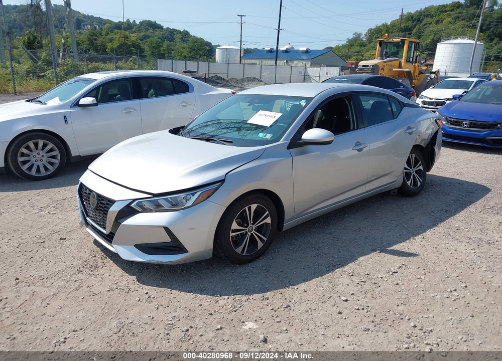 2021 NISSAN SENTRA SV XTRONIC CVT VIN: 3N1AB8CV3MY236838