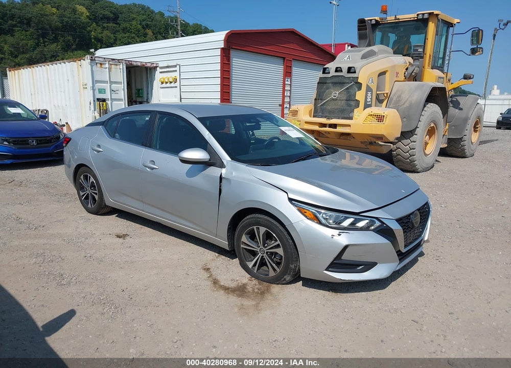 2021 NISSAN SENTRA SV XTRONIC CVT VIN: 3N1AB8CV3MY236838