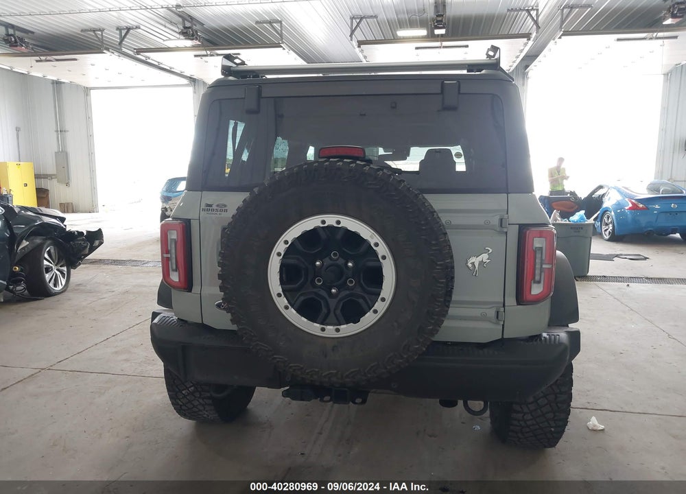 2022 FORD BRONCO BADLANDS VIN: 1FMEE5DP4NLB86011