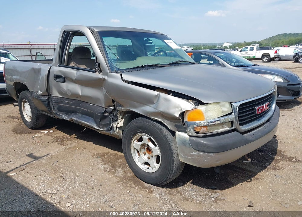 2002 GMC SIERRA 1500 SL VIN: 1GTEC14V92Z287085