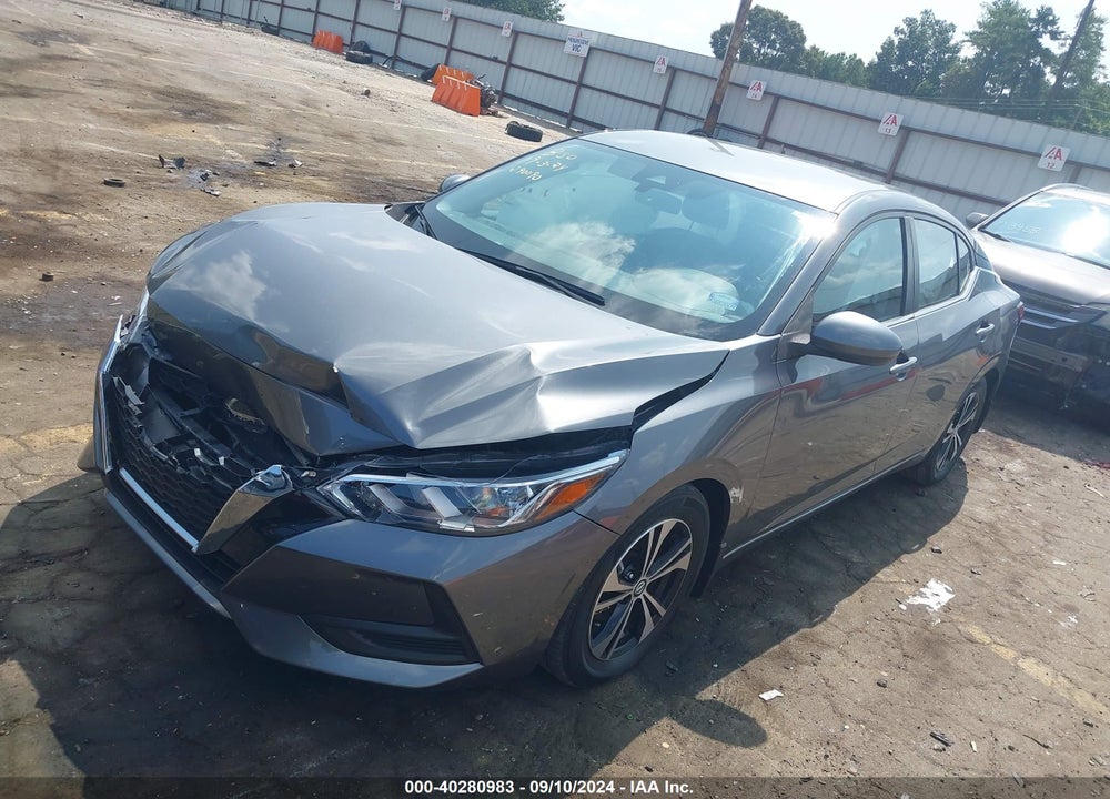 2021 NISSAN SENTRA SV XTRONIC CVT VIN: 3N1AB8CV1MY290090