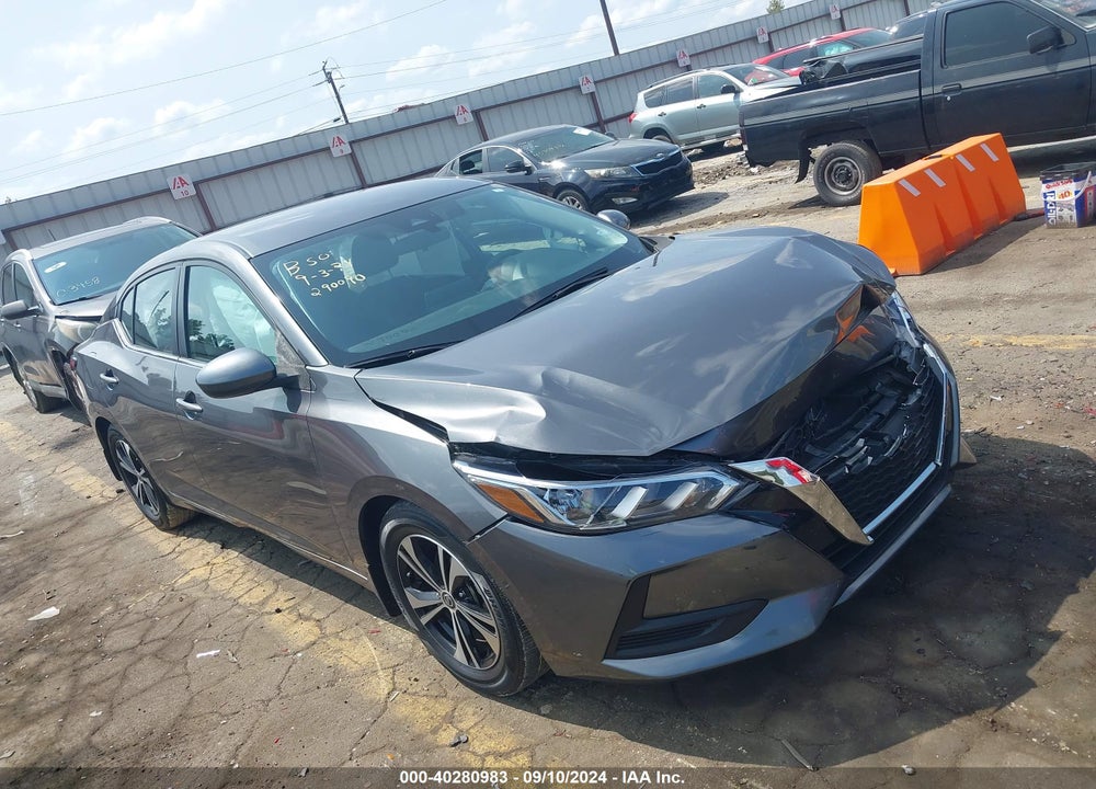 2021 NISSAN SENTRA SV XTRONIC CVT VIN: 3N1AB8CV1MY290090