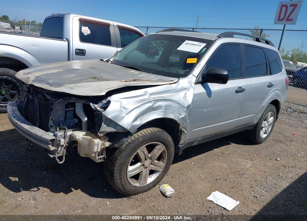 2010 SUBARU FORESTER 2.5X VIN: JF2SH6BC2AH762651