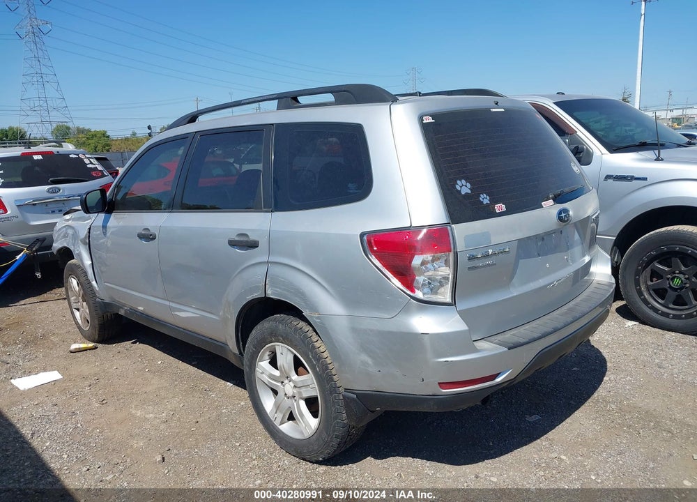 2010 SUBARU FORESTER 2.5X VIN: JF2SH6BC2AH762651