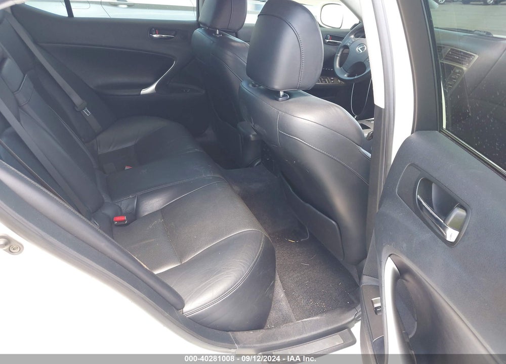 2006 LEXUS IS 350 VIN: JTHBE262665009004