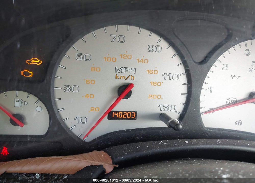 2003 SATURN L-SERIES L300 VIN: 1G8JW54R63Y521216