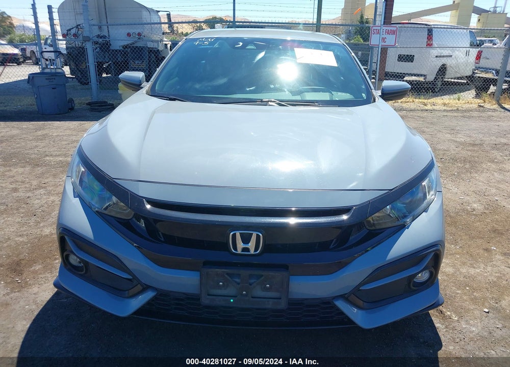 2020 HONDA CIVIC SPORT VIN: SHHFK7H41LU423159