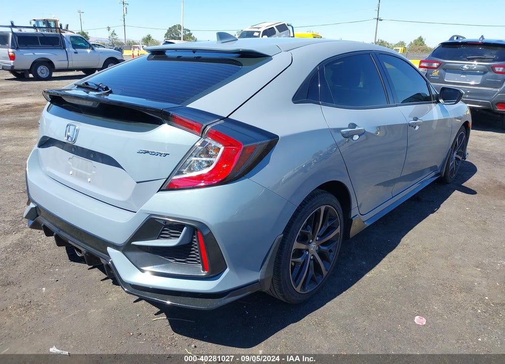 2020 HONDA CIVIC SPORT VIN: SHHFK7H41LU423159