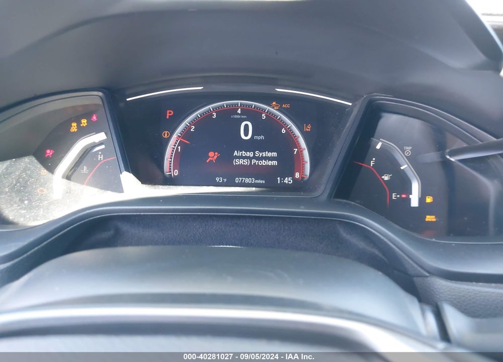 2020 HONDA CIVIC SPORT VIN: SHHFK7H41LU423159