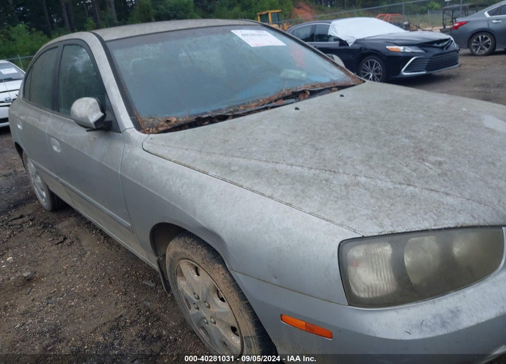 2002 HYUNDAI ELANTRA GLS VIN: KMHDN45D02U290236