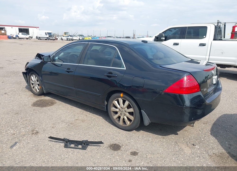 2007 HONDA ACCORD 3.0 EX VIN: 1HGCM66587A047595