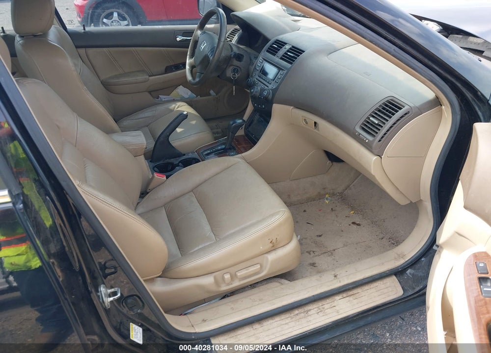 2007 HONDA ACCORD 3.0 EX VIN: 1HGCM66587A047595