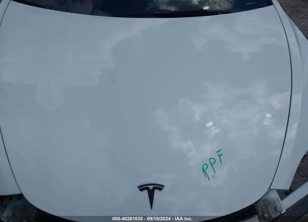 2022 TESLA MODEL 3 REAR-WHEEL DRIVE VIN: 5YJ3E1EA1NF312276