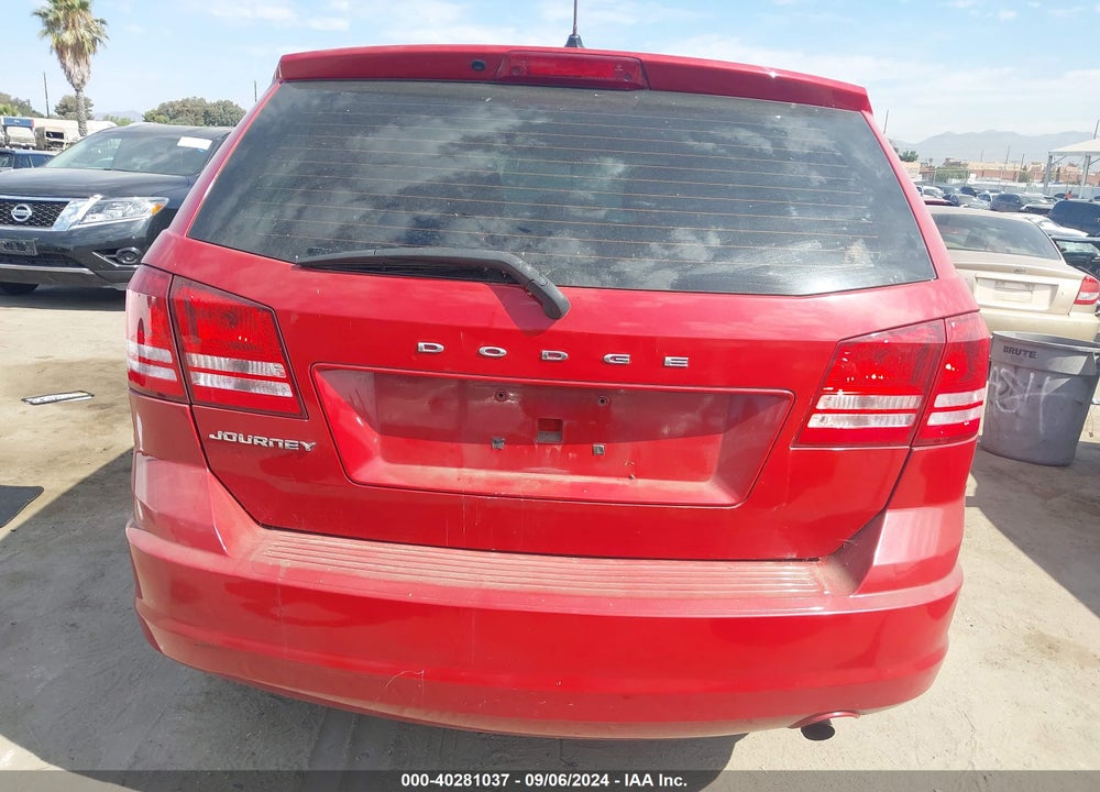 2013 DODGE JOURNEY AMERICAN VALUE PKG VIN: 3C4PDCAB7DT509273