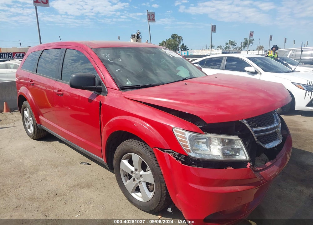 2013 DODGE JOURNEY AMERICAN VALUE PKG VIN: 3C4PDCAB7DT509273
