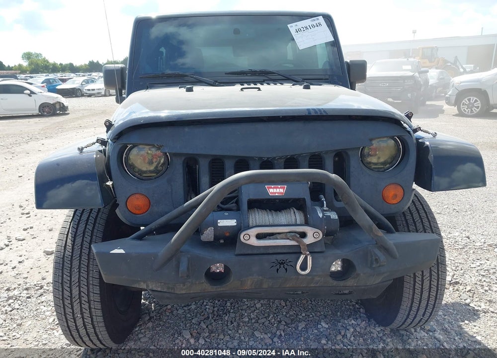 2013 JEEP WRANGLER UNLIMITED SAHARA VIN: 1C4BJWEGXDL629221