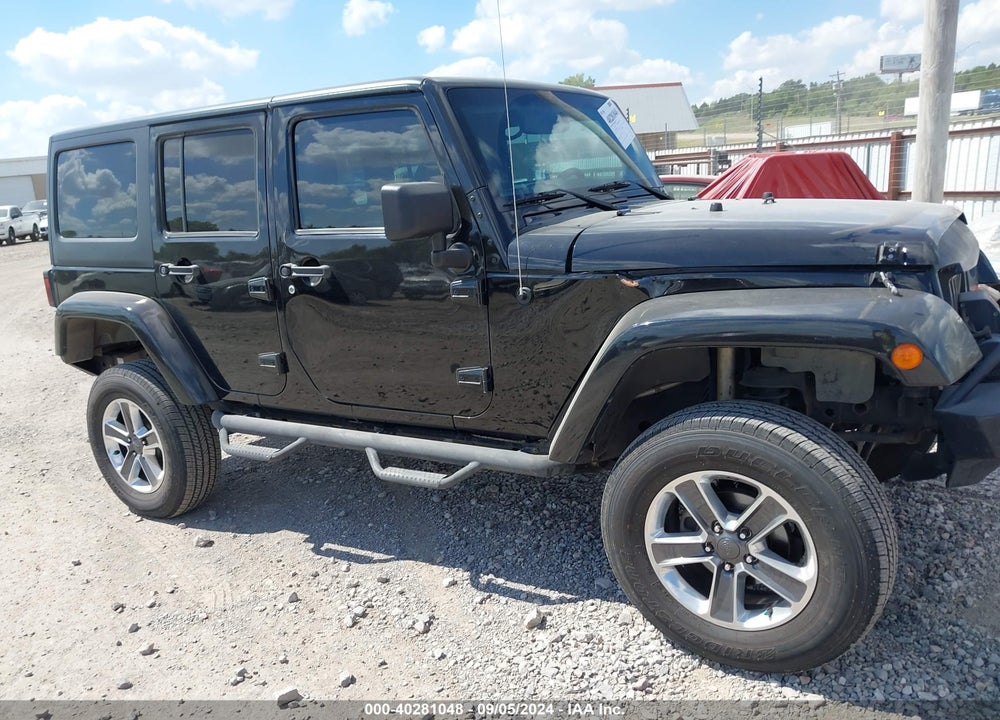 2013 JEEP WRANGLER UNLIMITED SAHARA VIN: 1C4BJWEGXDL629221