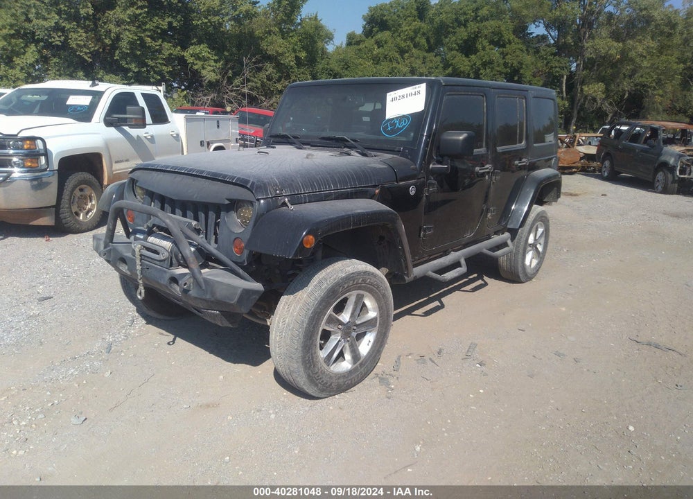 2013 JEEP WRANGLER UNLIMITED SAHARA VIN: 1C4BJWEGXDL629221