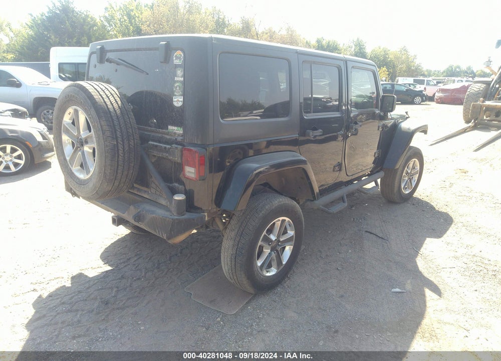 2013 JEEP WRANGLER UNLIMITED SAHARA VIN: 1C4BJWEGXDL629221