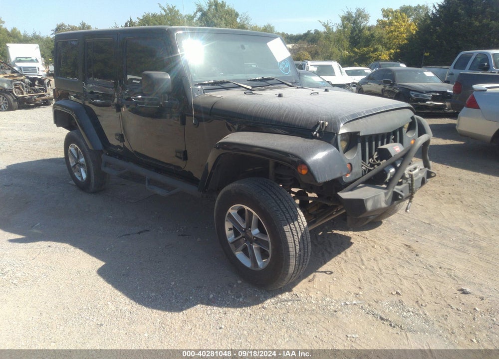 2013 JEEP WRANGLER UNLIMITED SAHARA VIN: 1C4BJWEGXDL629221