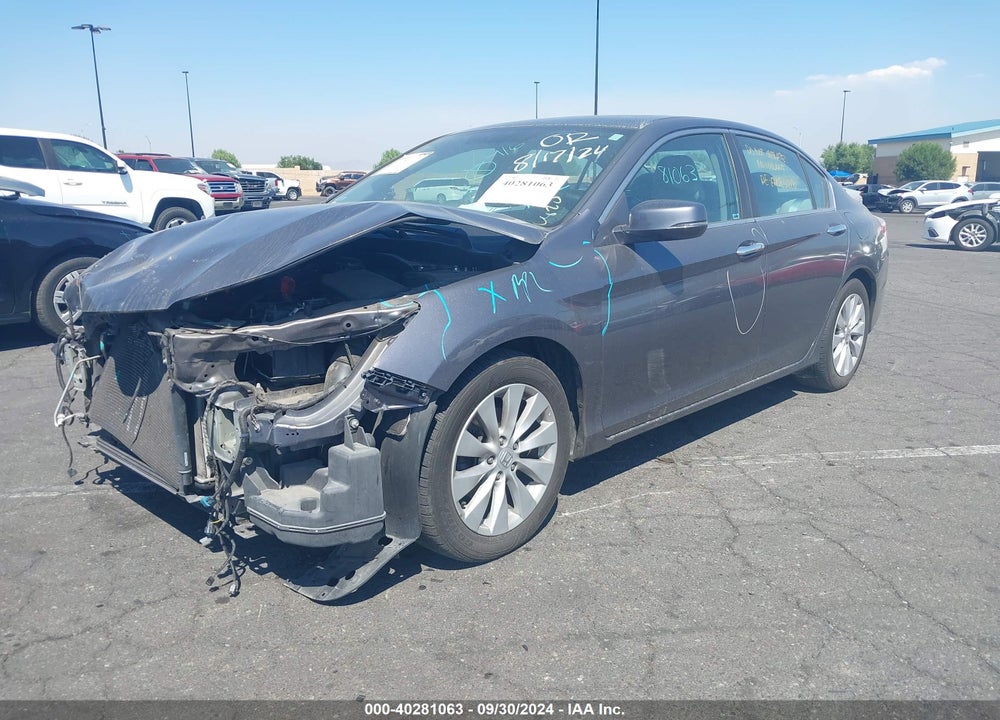 2014 HONDA ACCORD EX VIN: 1HGCR2F72EA176697
