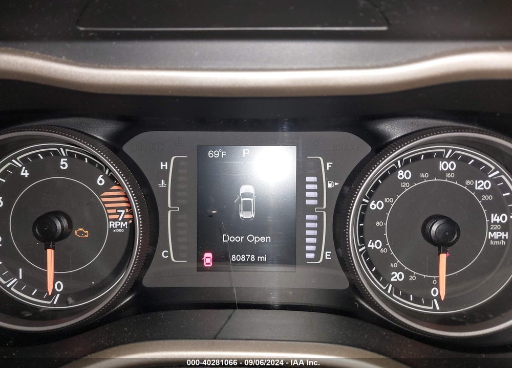 2016 JEEP CHEROKEE LATITUDE VIN: 1C4PJMCB0GW338327