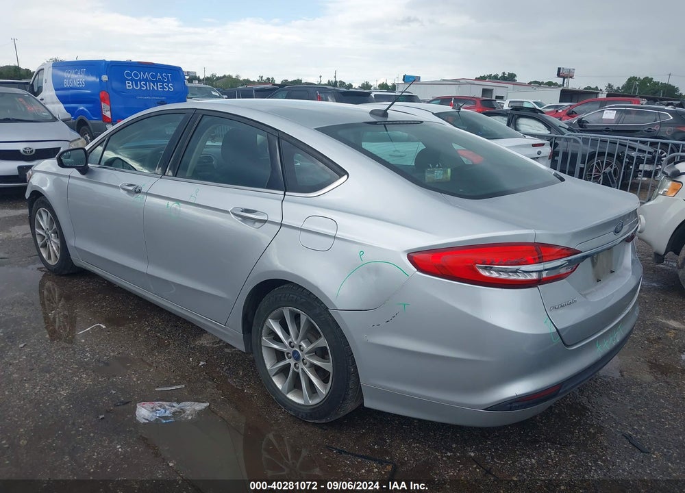 2017 FORD FUSION SE VIN: 3FA6P0H76HR171537
