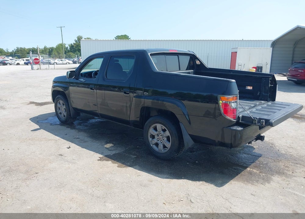 2007 HONDA RIDGELINE RTX VIN: 2HJYK16327H536812