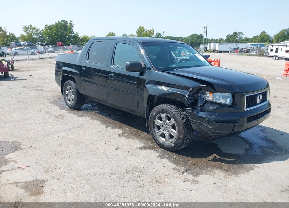 2007 HONDA RIDGELINE RTX VIN: 2HJYK16327H536812