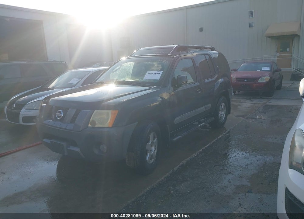 2006 NISSAN XTERRA S VIN: 5N1AN08U76C518154