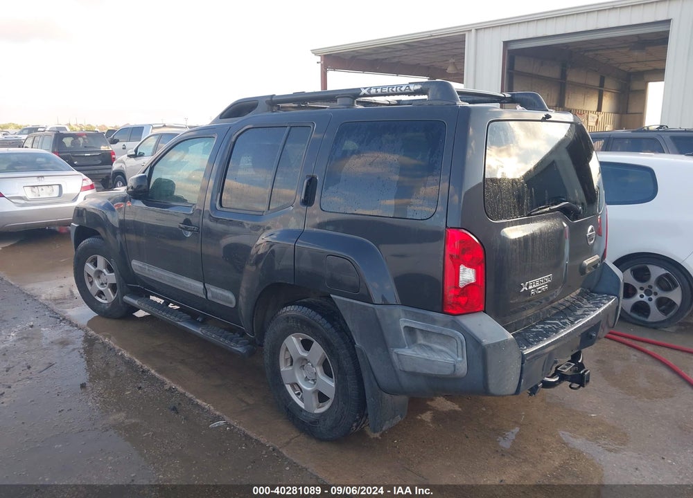 2006 NISSAN XTERRA S VIN: 5N1AN08U76C518154