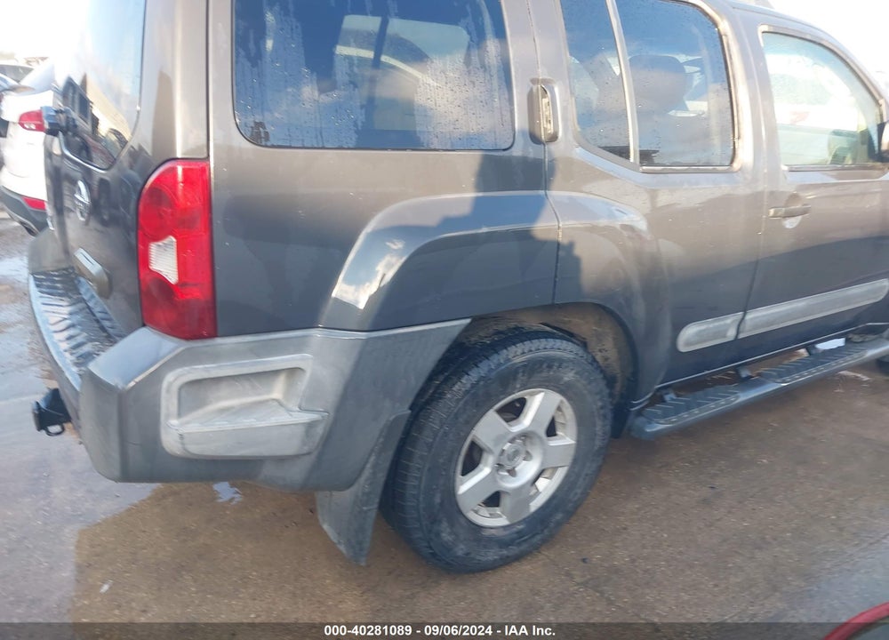 2006 NISSAN XTERRA S VIN: 5N1AN08U76C518154