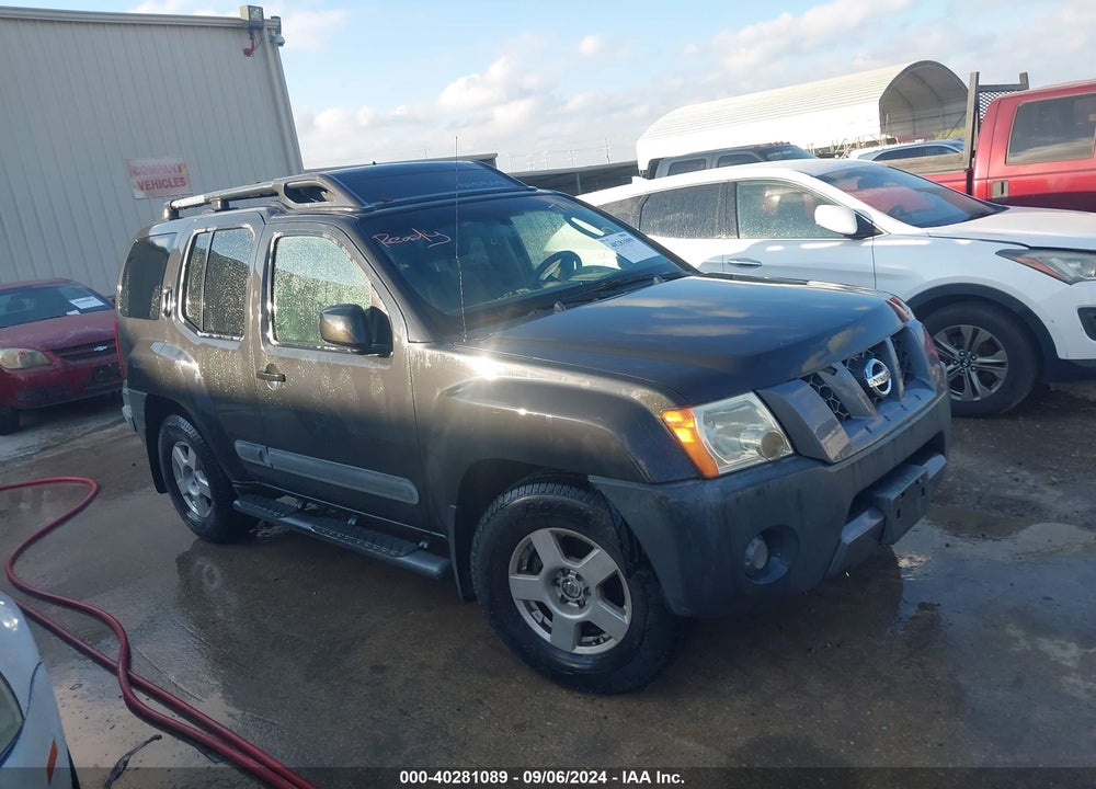 2006 NISSAN XTERRA S VIN: 5N1AN08U76C518154