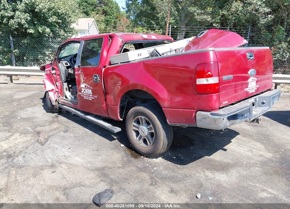 2007 FORD F-150 LARIAT/XLT VIN: 1FTPW12V87FA96804