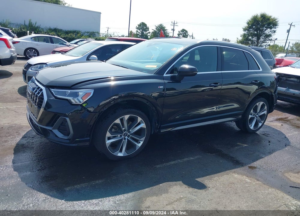 2020 AUDI Q3 PREMIUM PLUS 45 TFSI S LINE QUATTRO TIPTRONIC VIN: WA1EECF34L1076663
