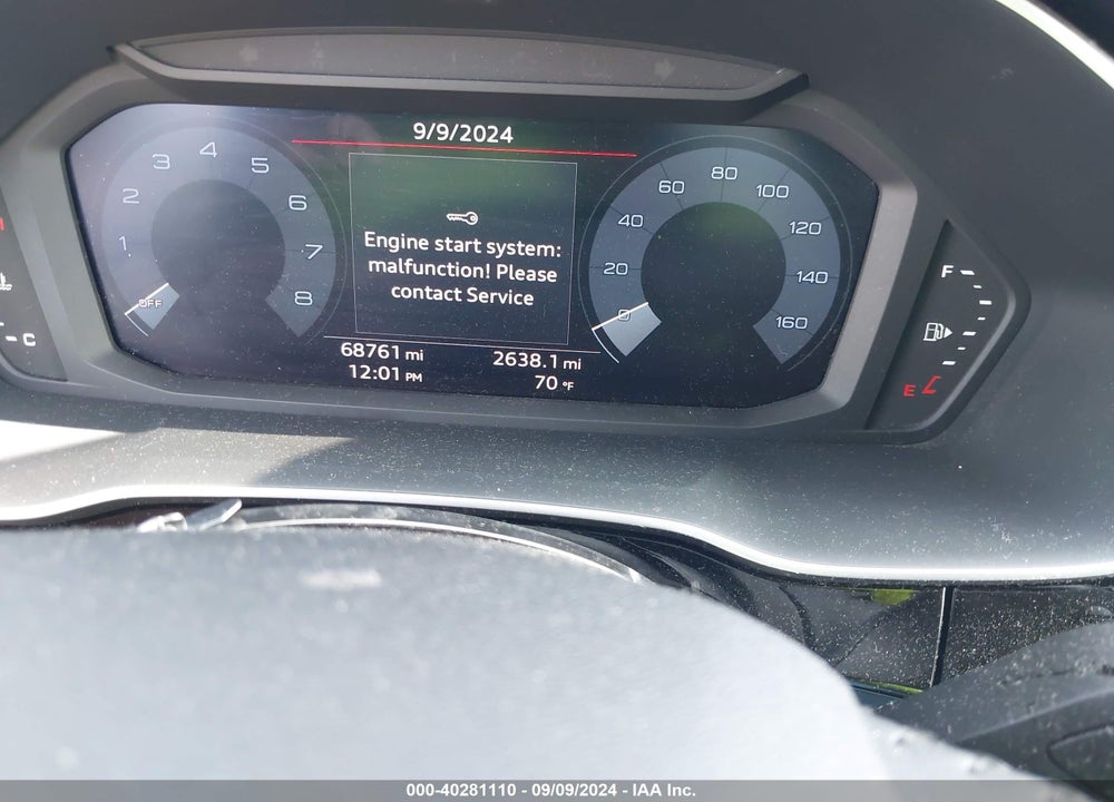 2020 AUDI Q3 PREMIUM PLUS 45 TFSI S LINE QUATTRO TIPTRONIC VIN: WA1EECF34L1076663