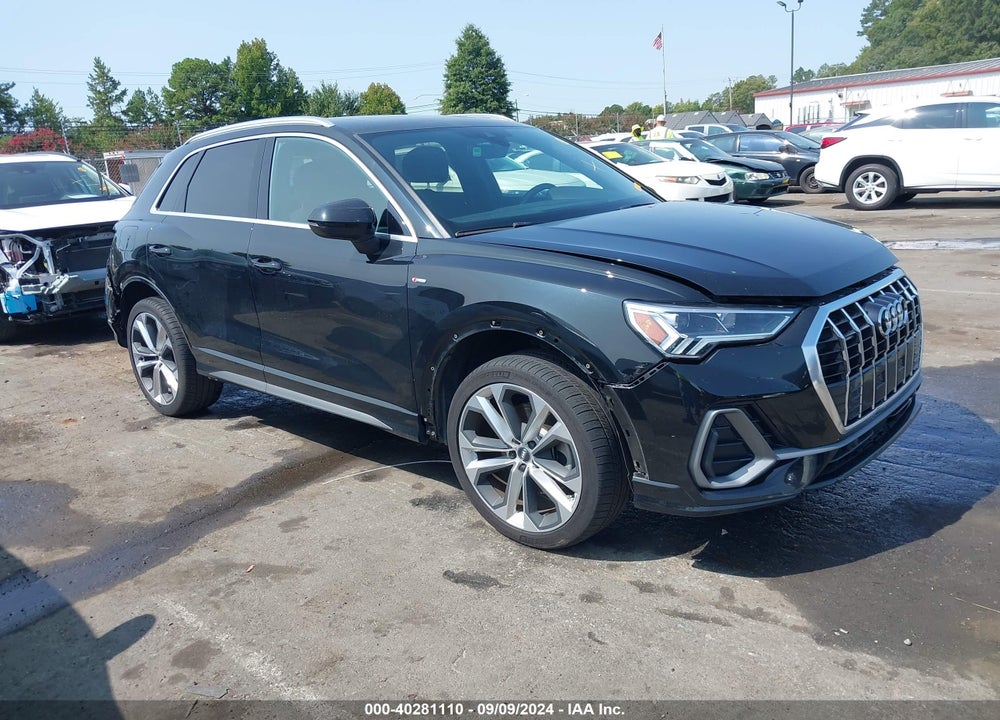 2020 AUDI Q3 PREMIUM PLUS 45 TFSI S LINE QUATTRO TIPTRONIC VIN: WA1EECF34L1076663