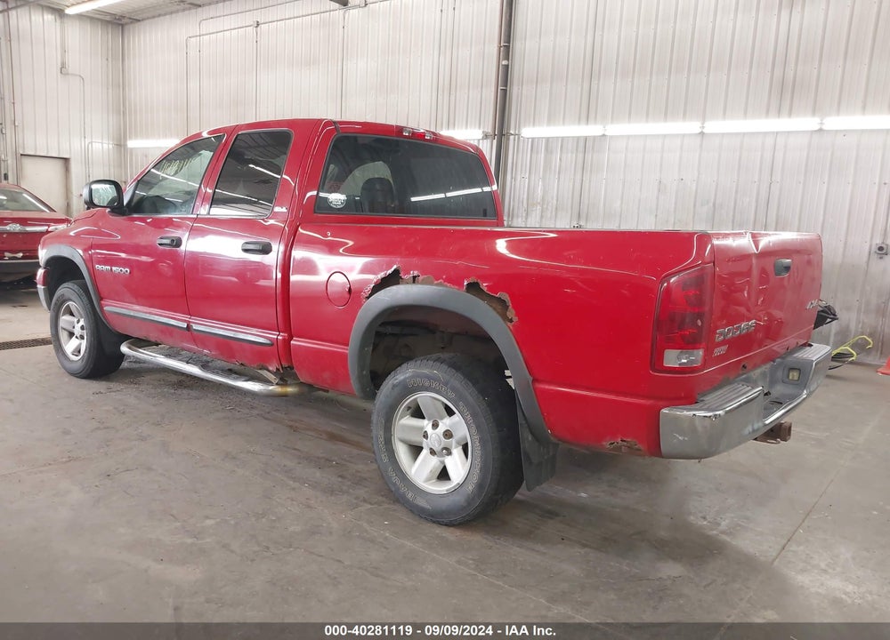 2002 DODGE RAM 1500 ST VIN: 3B7HU18N22G106722