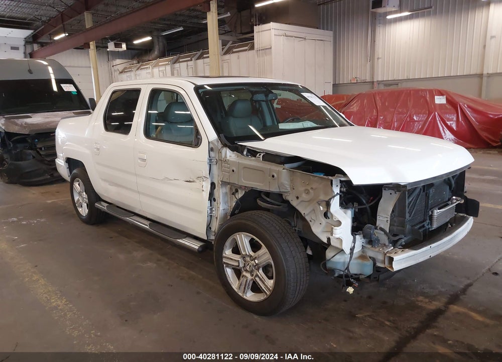 2014 HONDA RIDGELINE RTL VIN: 5FPYK1F5XEB012078