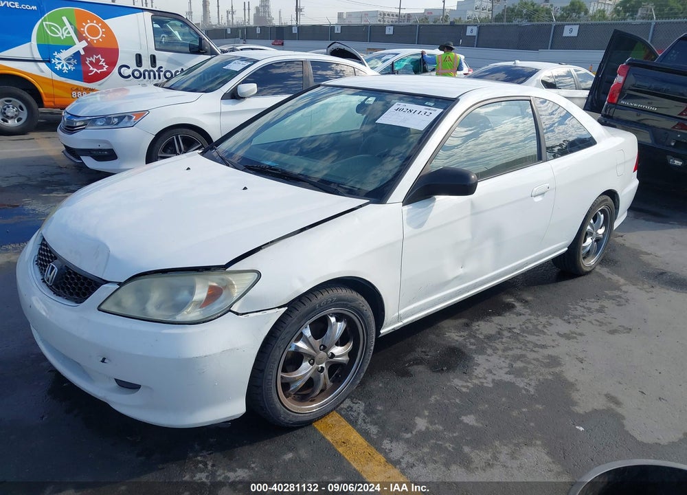 2004 HONDA CIVIC VIN: 1HGEM22584L083200