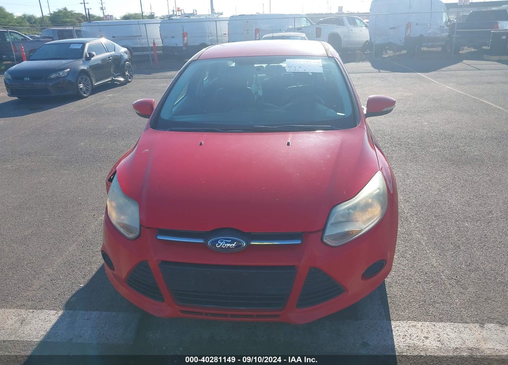 2013 FORD FOCUS SE VIN: 1FADP3F23DL363779