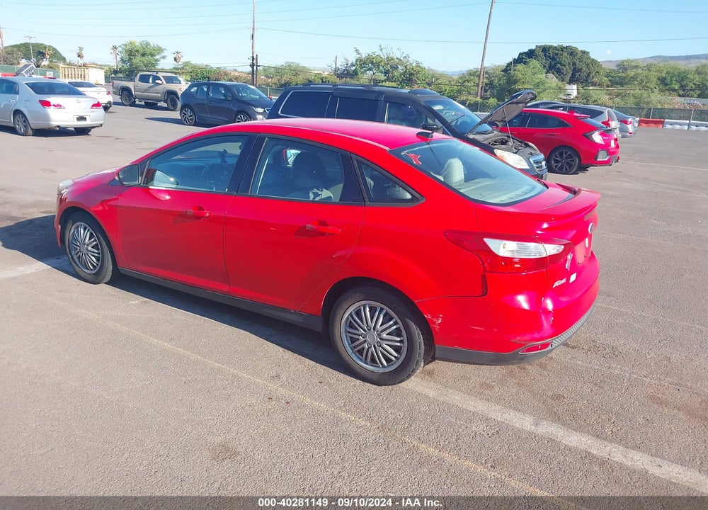 2013 FORD FOCUS SE VIN: 1FADP3F23DL363779