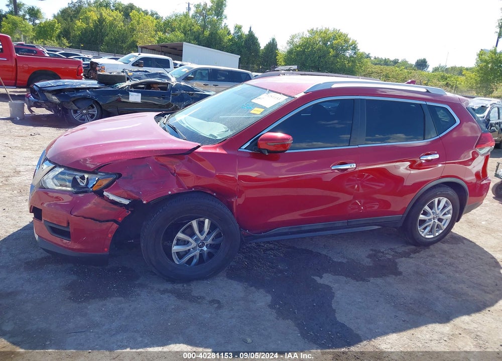 2017 NISSAN ROGUE SV VIN: 5N1AT2MT2HC861309
