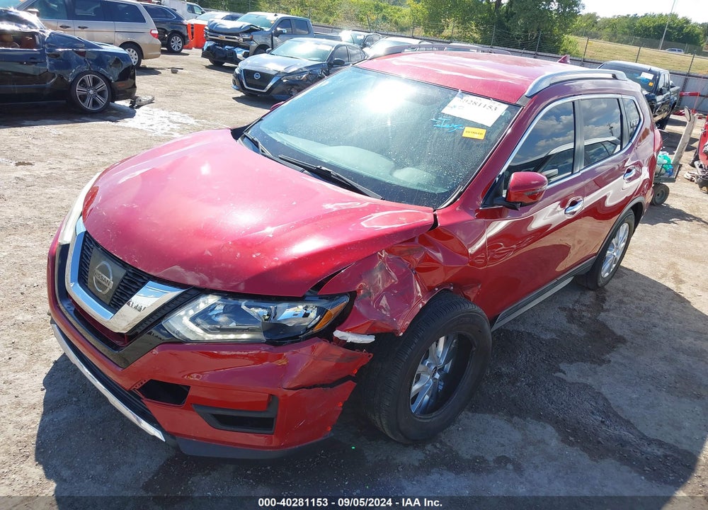 2017 NISSAN ROGUE SV VIN: 5N1AT2MT2HC861309
