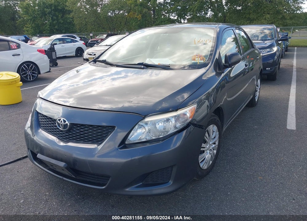 2009 TOYOTA COROLLA VIN: 2T1BU40E09C079964