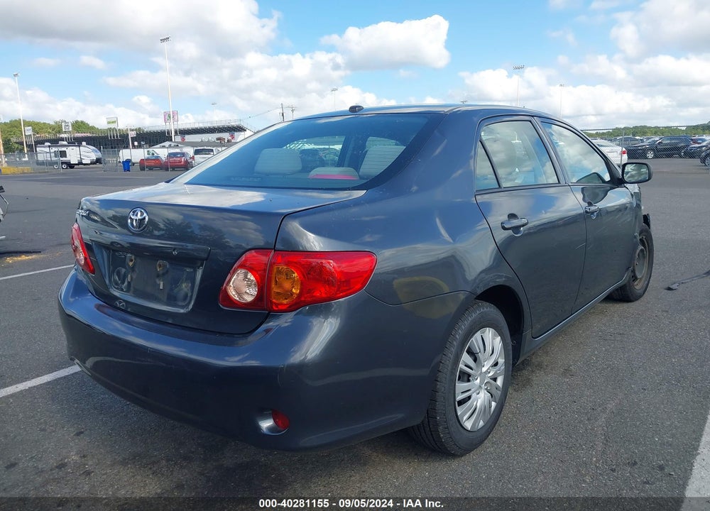 2009 TOYOTA COROLLA VIN: 2T1BU40E09C079964