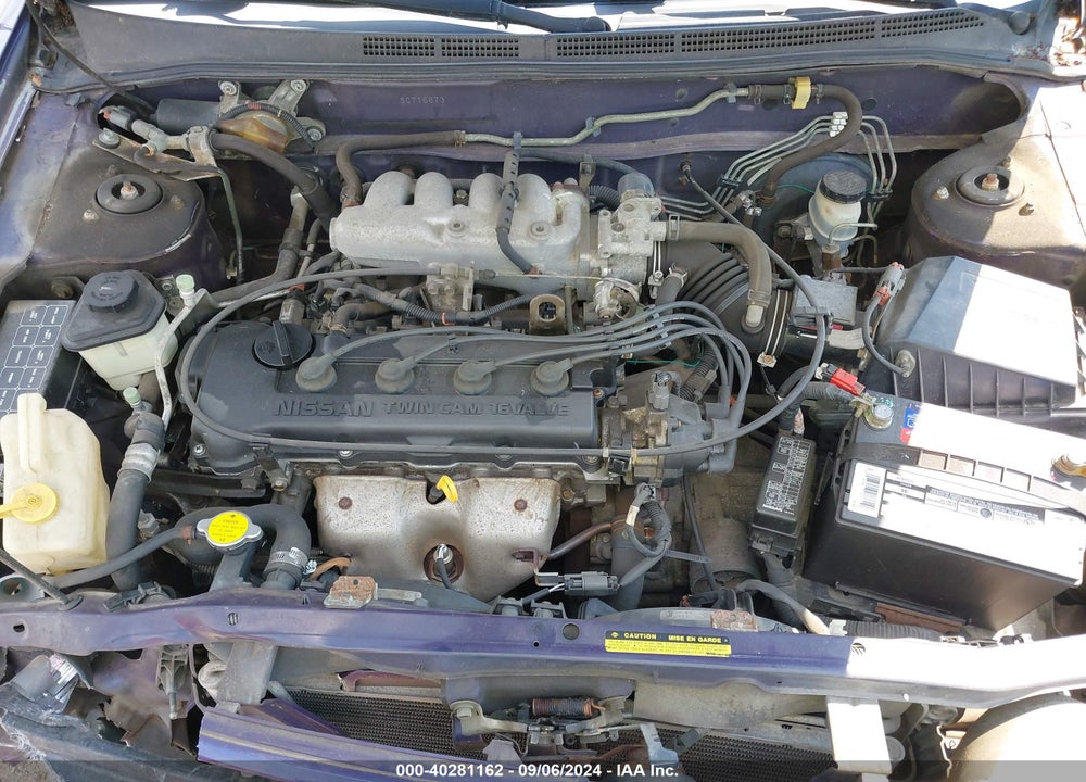 1995 NISSAN SENTRA XE/GXE/GLE VIN: 1N4AB41D1SC716873