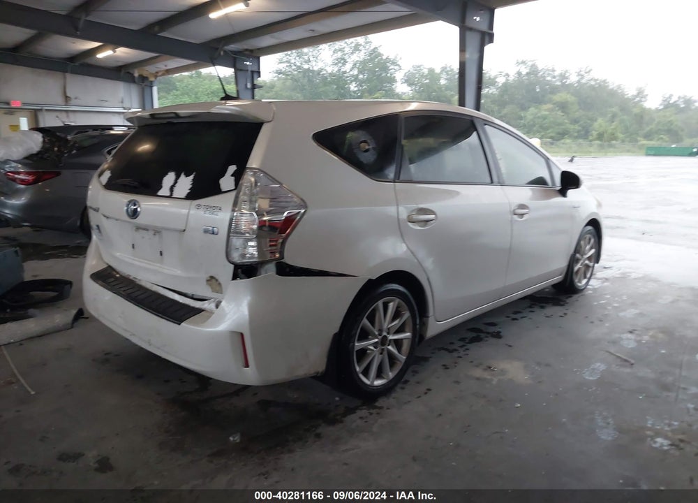 2013 TOYOTA PRIUS V FIVE VIN: JTDZN3EU2D3223344