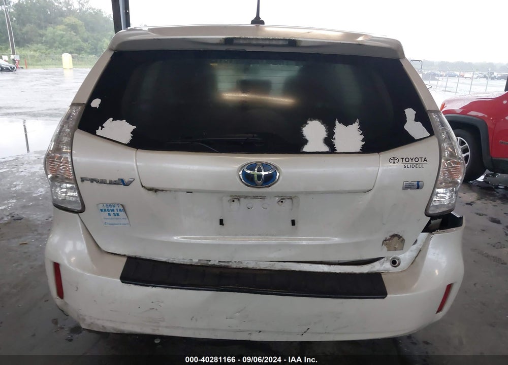 2013 TOYOTA PRIUS V FIVE VIN: JTDZN3EU2D3223344